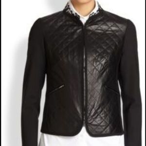 Piazza Sempione Quilted leather Jacket